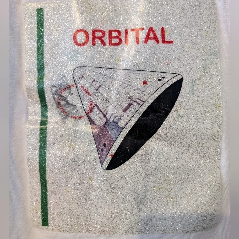 JW Anderson Orbital Logo Tee White XS 100% Cotton Unisex Quiet Luxury Portugal
